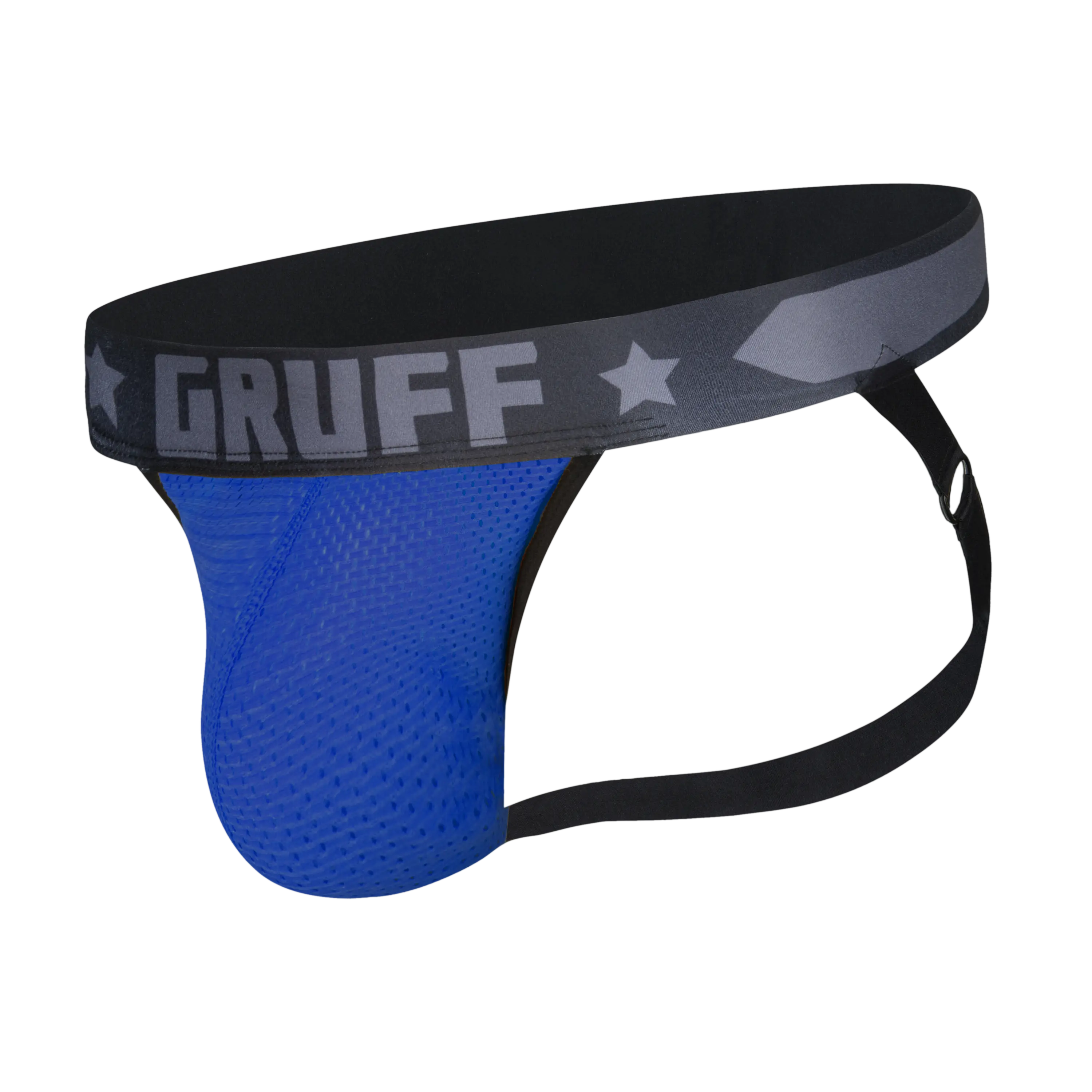 Gruff Pup Impact Jockstrap - Athletic Mesh Jock for Men - Breathable Comfortable Mesh Fabric with Bulge Boosting Pouch - Gay Menswear