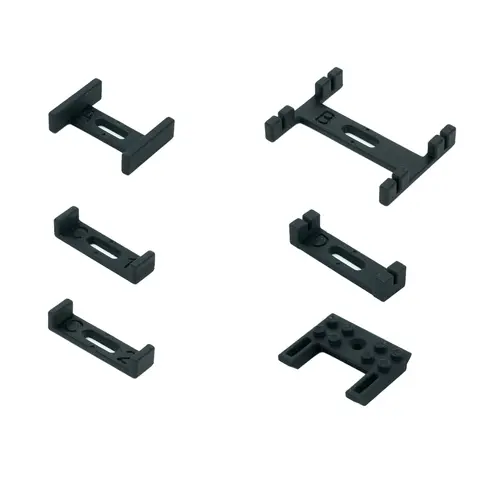 Individual Chassis Mounts for Riser Display Shelves