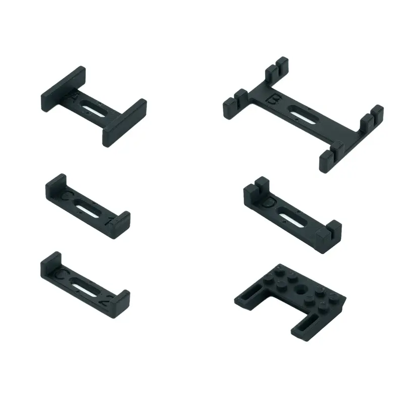 Individual Chassis Mounts for Riser Display Shelves