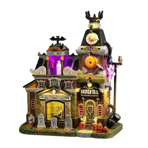 Lemax - Spooky Town - Broken Bell Telephone Co.