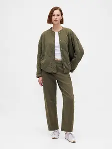 Gap Women's Heavyweight French Terry Barrel Sweatpants