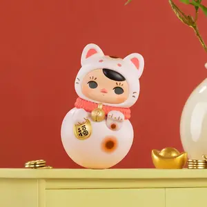 PUCKY Roly-Poly Kitty Series Figures Blind Box