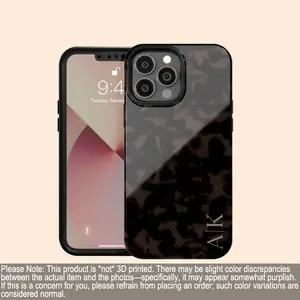 Personalized Initials iPhone 17 Air Case, Custom Monogram Tortoiseshell Case for iPhone 16 Pro Max, 15 Plus, 14, 13 Mini, 12, 11,X/XS, 8, 7 gift for her men's cool gadgets iphone 17 pro max cases girls