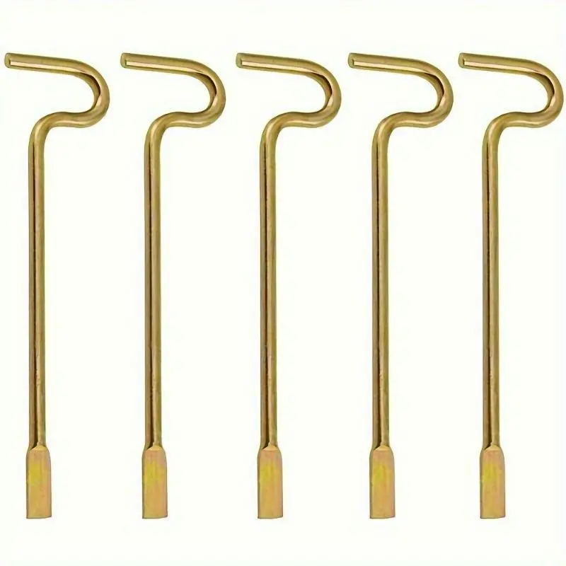 6pcs Kwikset Emergency Keys Kwikset Emergency Keys - Bedroom/Bathroom Door Compatible with Interior Levers and Knobs Door Hardware