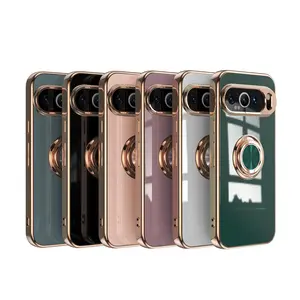 Kickstand Phone Case for Google Pixel 6/7/8/9 Pro Back Cover Strong  Ring Phone case  HN111