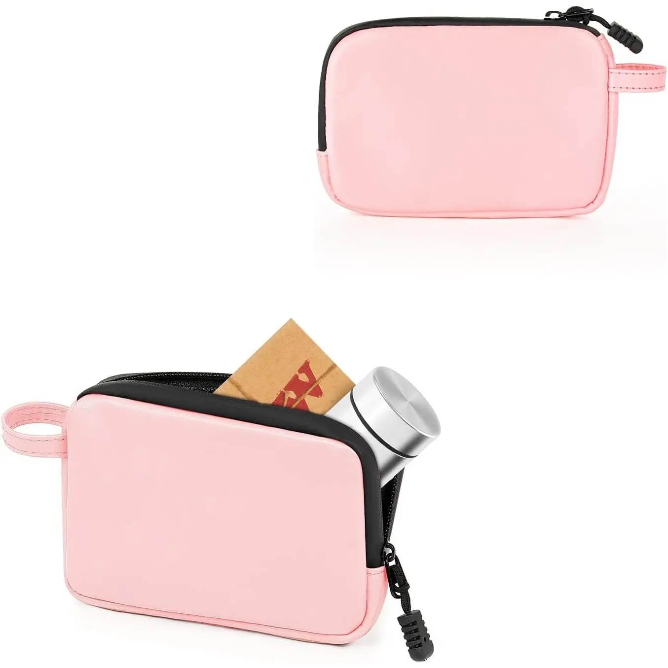 Smell Proof Bag, Great Christmas Gifts for Women, Smell Proof Bags with Carbon Lining Odor Proof Bag Smoking Tobacco Pouches 6.3'' x 4.3'' Odorless Medicine Organizer Pouch Scent Proof Bags