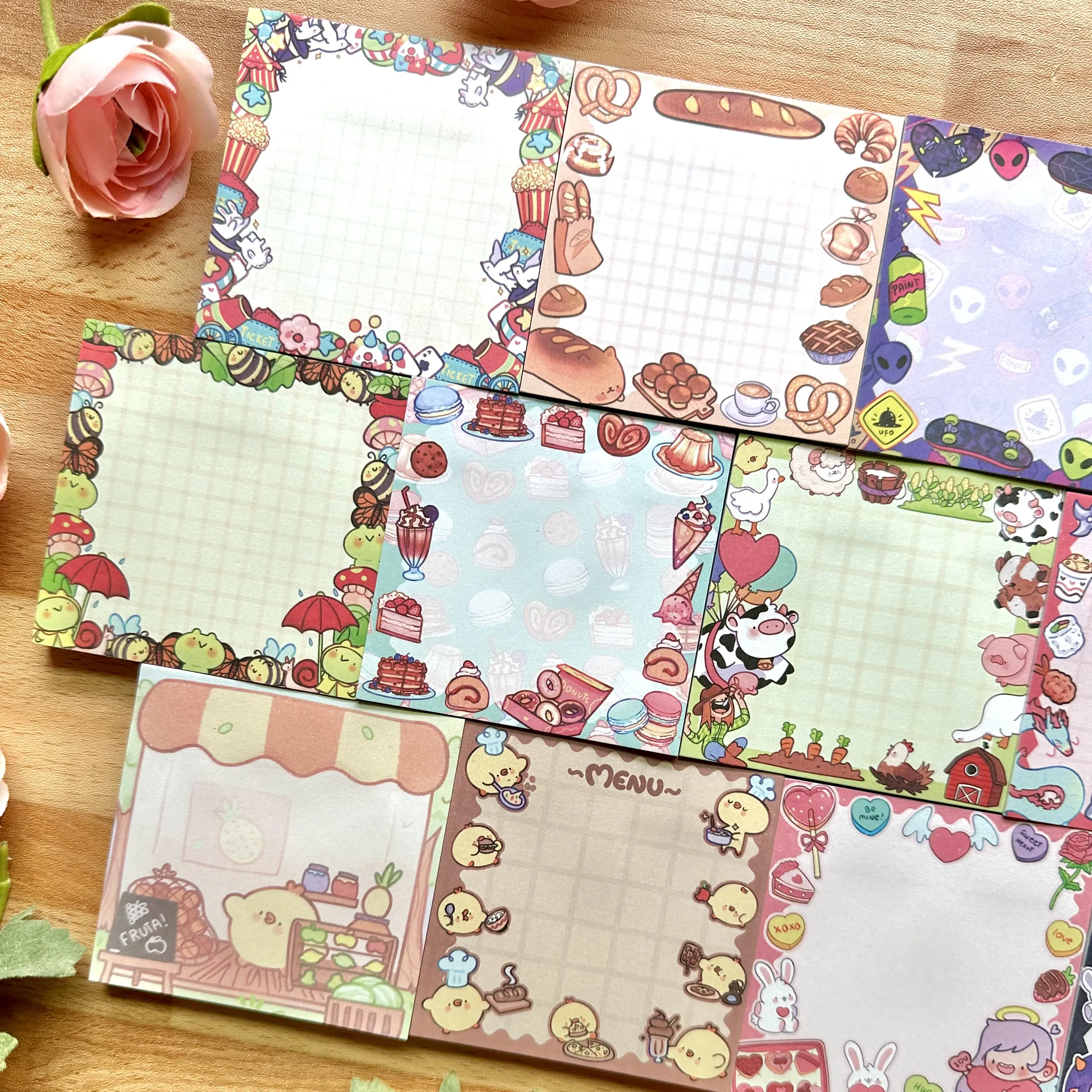 Cute Sticky notes | Memo Pad | Cute stationery