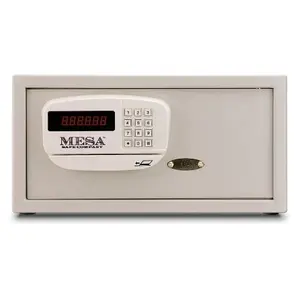 212 MAIN MHRC916E-WHT White Hotel Safe - Card Swipe, Digital Lock, Home Security Safe, Digital Lock Safe