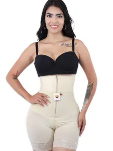 Women's BBL High Waist Girdle Shorts Tummy Control Fajas for Flat Belly & Butt Lift Must Have Compression Shapewear Comfortable Elegant Chic Style Body Shapewear PANTYFAJA COLOMBIANO STRAPLESS