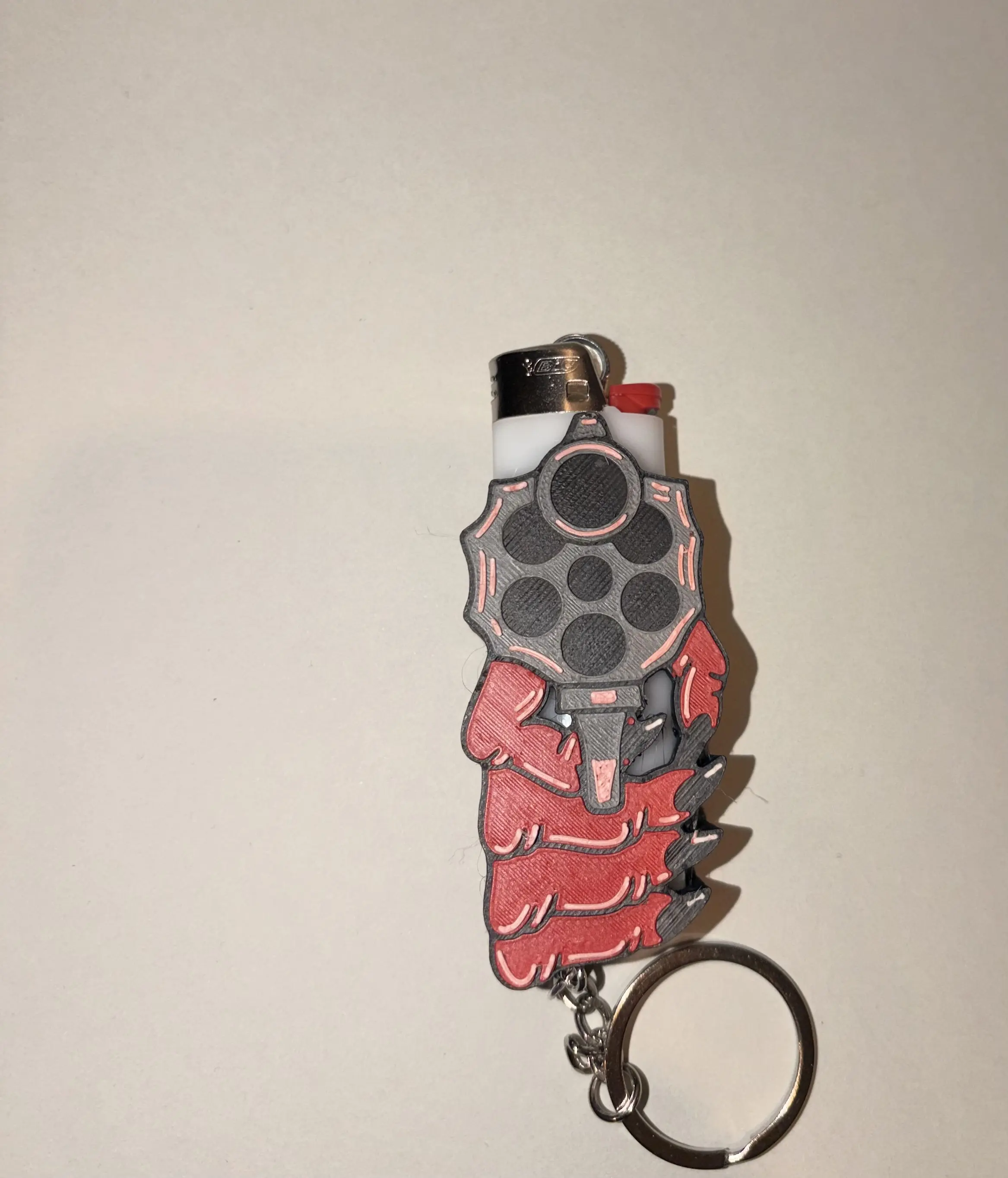 Lighter Keychain - Portable Accessory for Easy Access to Lighter