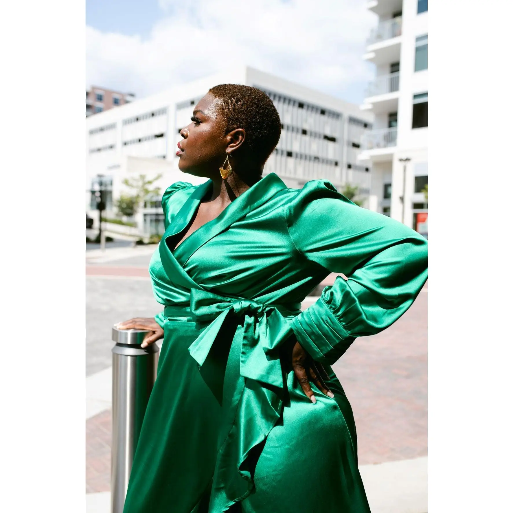 Heidi Wrap Dress | 1X - 3X