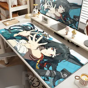 ZZZ Gaming Hoshimi Miyabi Ye Shunguang Mouse Pad Evelyn Ellen Joe Jane Doe Zenless Zone Zero Keyboard Desk Mat Anime Girl HD Printing XXL 400x900mm Mousepad