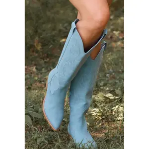Shania Blue Boots