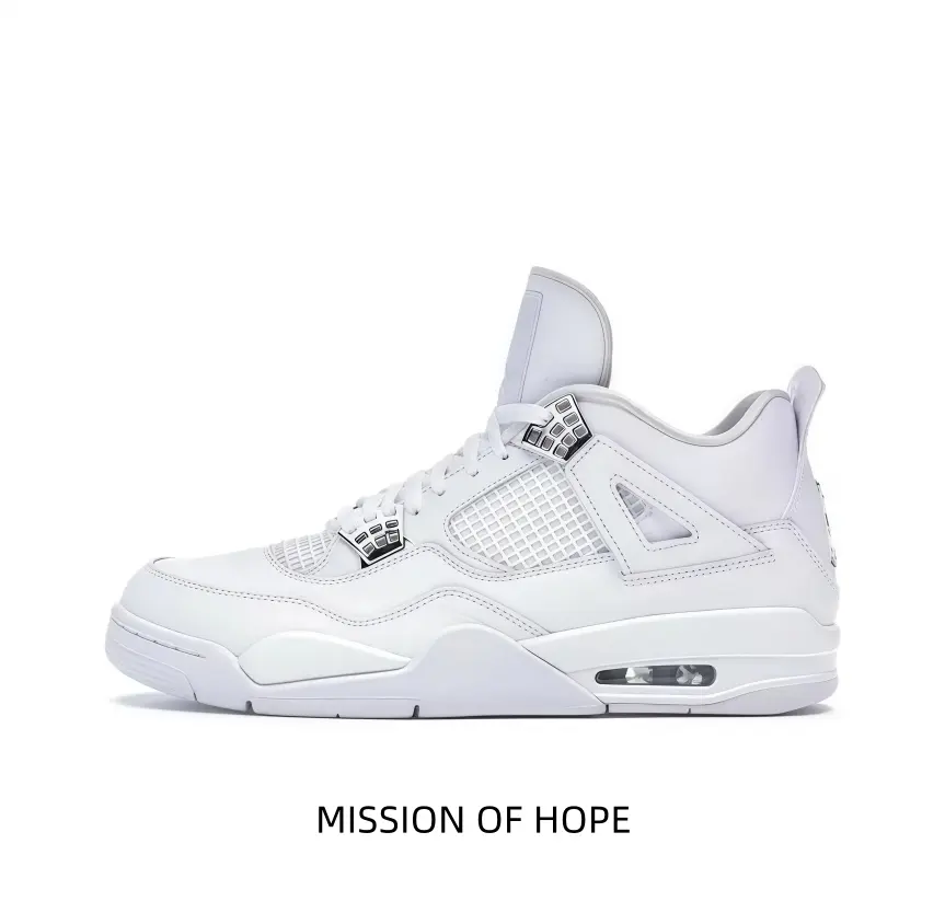 Pure Money white vintage sneakers full-grain leather breathable mesh panel monochrome midsole street casual kicks