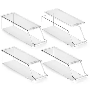 Sorbus Soda Can Organizer for Refrigerator 4 Pack