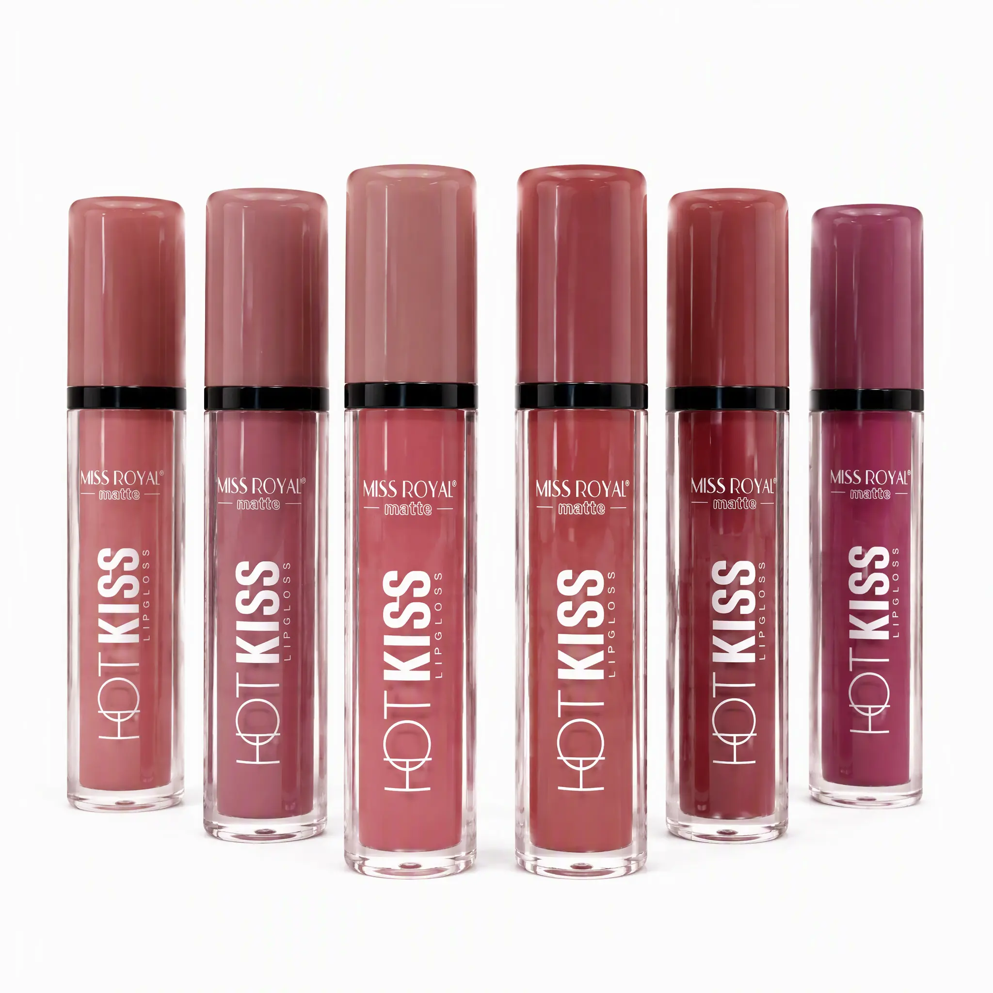 Matte Liquid Lip Tint 6 Shades Set, Transfer Proof Non-Sticky Cup Lip Makeup for Beauty & Personal Care Use