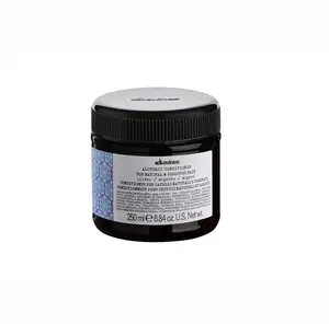 DAVINES Alchemic Conditioner Silver 300g - Color-Enhancing Formula for Platinum & Cool Blonde Tones with Jojoba Oil