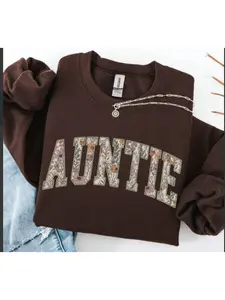 Auntie Sweatshirt, Aunt Sweater, Floral Auntie Sweater, New Aunt Gift, Pregnancy Announcement, Gift for Aunt, Pregnancy Reveal to Aunt