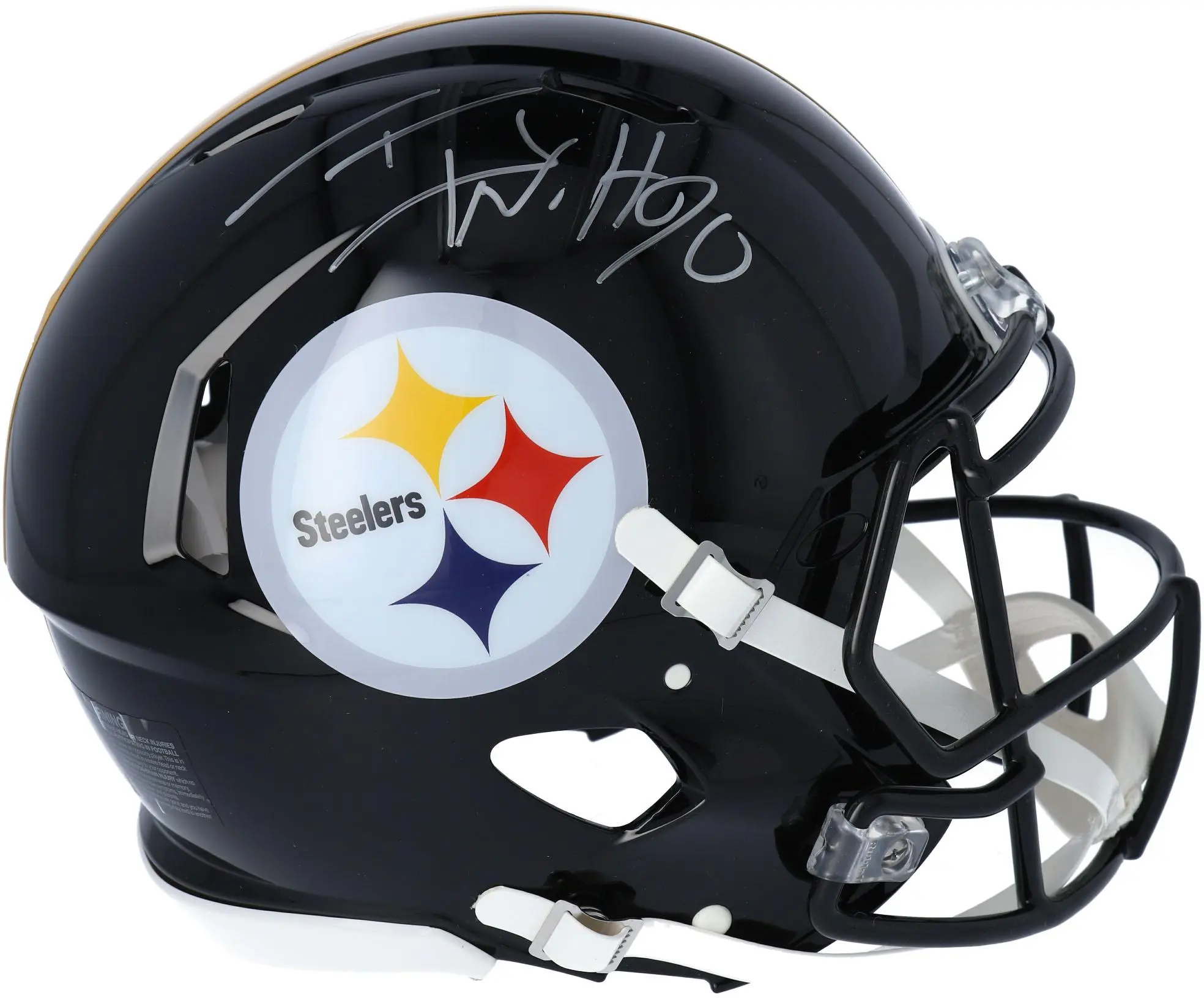 T.J. Watt Pittsburgh Steelers Autographed Riddell Speed Authentic Helmet - Fanatics Authentic Certified