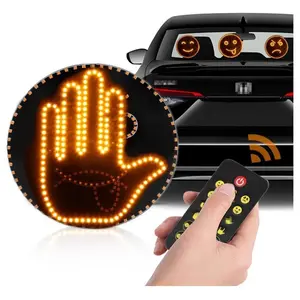 Your Car’s New BFF: Gesture-Activated Trunk Light with Emojis - 11 Fun Modes for Every Mood