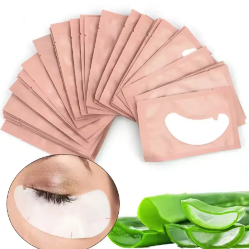 10/30/50/100pcs U Shaped Grafting Eyelash Patches Eye Lash Patch False Eyelash Extension Paper Stickers Under Eye Pads 2026 New