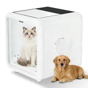 【GARVEE】Large Pet Dryer Box, 72L Capacity, Cat Dog Drying Cabinet, 360 Degree Efficient Grooming Blower, Five Air Outlets, Low Noise Operation, Automatic Temp Adjustment, Adjustable Airflow, Household Pet Grooming Tool, Multi Pet Family Use