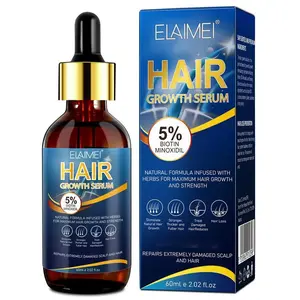 Elaimei Minoxidil Hair Growth Serum for Women & Men(60ml)