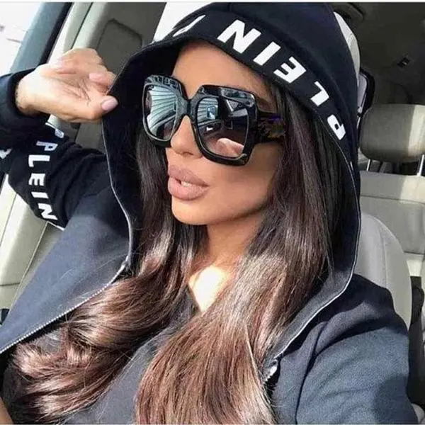 Sunglasses "JACKIE" Large Oversized XL Square Lady Women Retro Vintage GAFAS Trendy Fashion Shades Sunglasses "JACKIE" Large Oversized XL Square Lady Women Retro Vintage GAFAS Trendy Fashion Shades