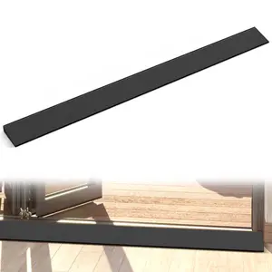 Nilight 0.8Inch Rise Threshold Ramp for Doorways, 39.4Inch Wide Low Profile Cuttable Rubber Access Door Ramp for Doorway, Curb, Home Steps, Bathroom