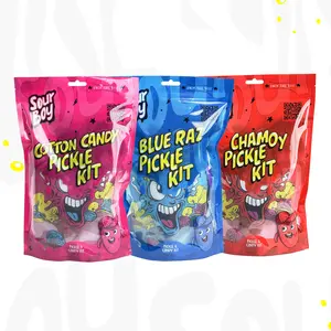 3 Pack Pickle Kit - Blue Raspberry, Cotton Candy, Chamoy - All in one pickle kit!