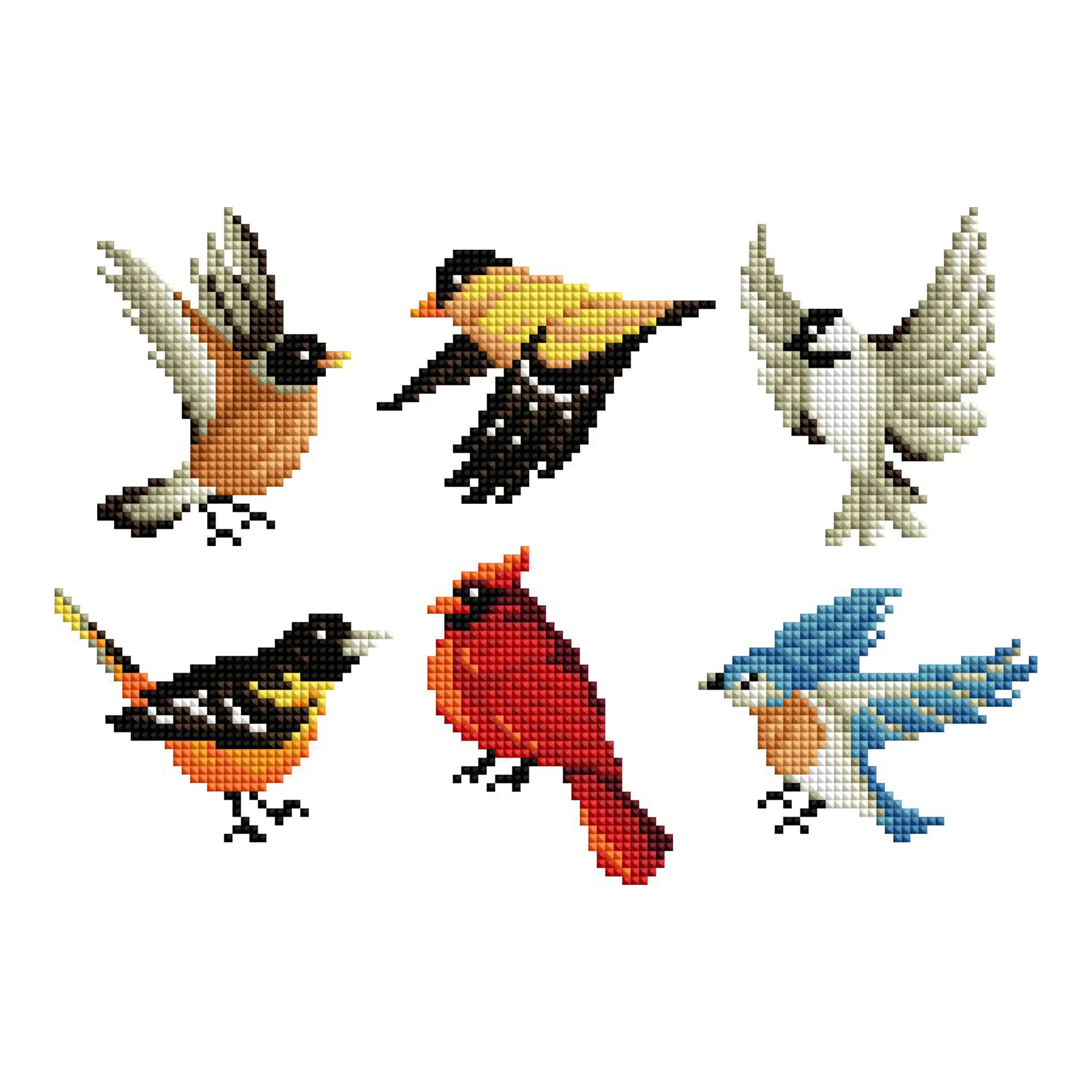 Diamond Art Club® Mini Dazzles™ - Birds Diamond Painting Kit
