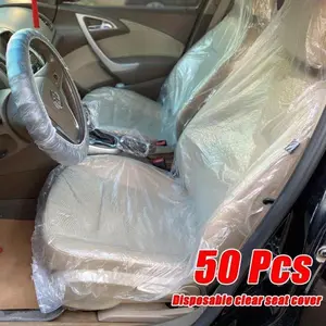 50pcs of Disposable Car Seat Covers for Beauty Restoration And Protection, Suitable for Cleaning And Maintenance of Car Seats, Car Seat Protectors