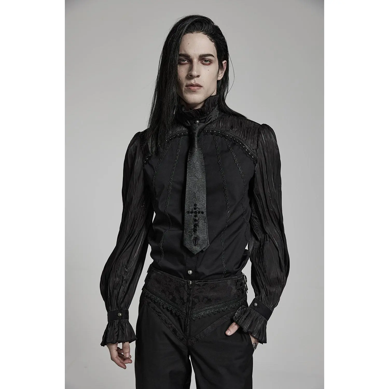 Victorian Goth Necktie