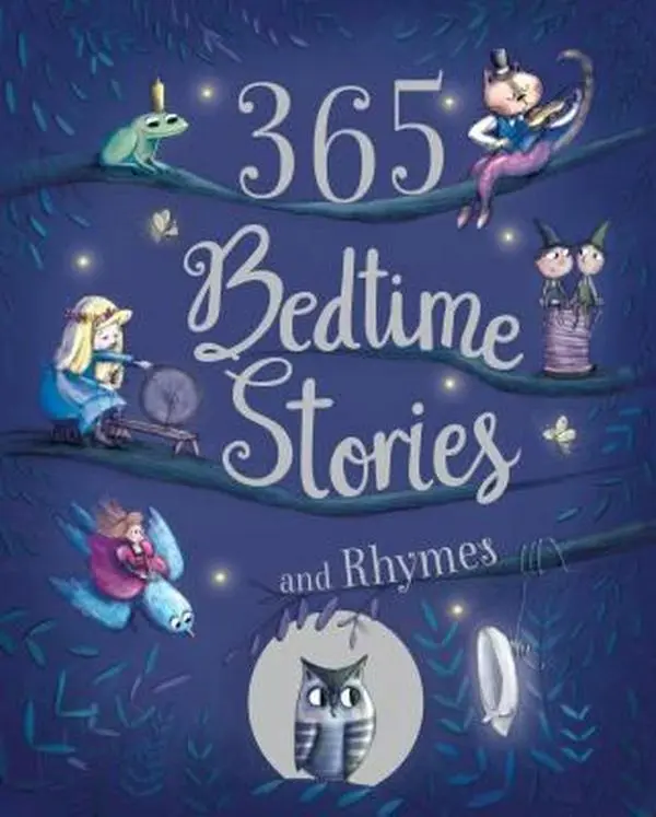 Used Hardcover Book - 365 Bedtime Stories and Rhymes by Parragon Books Ltd, Readable Educational School Supply for Children (English Language)