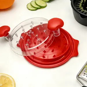 [SummerVibes] 2026 Upgraded Chicken Shredder Tool Twist, Visible Meat Shredder Machine for Chicken Breast Beef Pork, No-Slip Strip & Ergonomic Handle, BPA Free