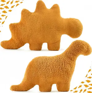 Comfort Dino Nugget Pillow Plush， Super Soft and Cute Plush Toys for Teens Pets and Adults, Fluffy Stuffed Cushion, Huggable Plush Pillow,Dog Toy，Boy Toy，Plushie Toy，Pillow Birthday Gift，Cuddly Plush Fill，Christmas gifts