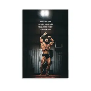 Chris Bumstead Gym Motivation Poster home decor