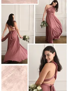 Maternity dress For Weddintg - Convertible Dress - Maternity Gown - Maternity Dress - Convertible Gown - Mauve Dress