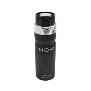 Lattafa Rave Now Men's Perfumed Spray - 200 ml Alcohol Base EDP with Black Currant, Apple, Pineapple, Patchouli Scent Fragrance