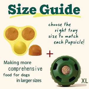 Interactive Dog Toys for Boredom - Dog Treat Molds Silicone Healthy Treats for Dogs Enrichment Toy Interactive Chew for Frozen in Summer - for Large Small medium Pups