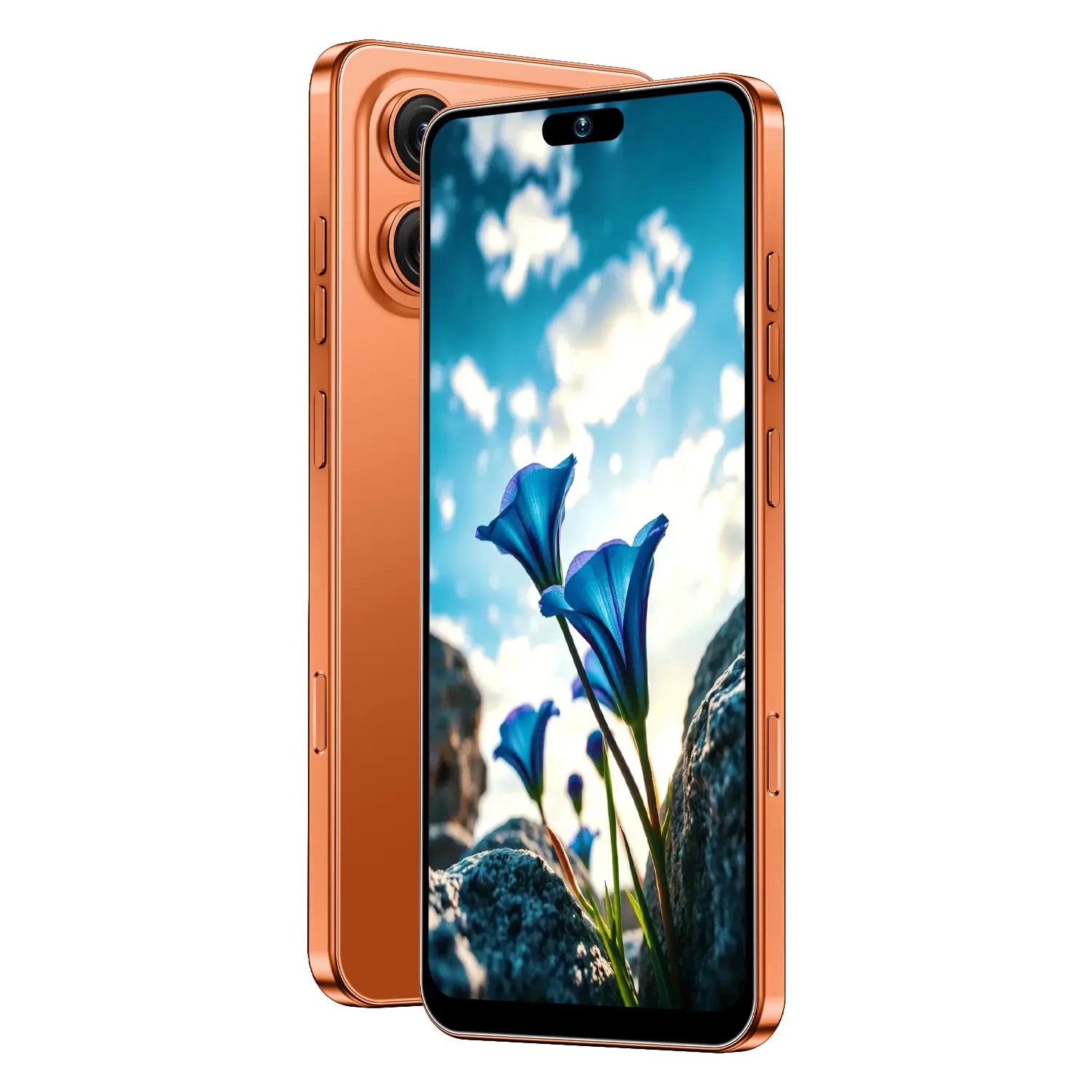 Astarry 17 Pro Max Smartphone Dual Sim Smartphones  Slim & Lightweight  4G Network Dual SIM Dual Standby  Face & Fingerprint Unlock  Octa-core Processor 4GB+64GB ROM 6.93-inch Large Screen  4100mAh Long-lasting Battery  Android 10.0 System