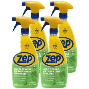 Zep Mold Stain and Mildew Stain Remover - 32oz- Professional Strength No Scrub Formula