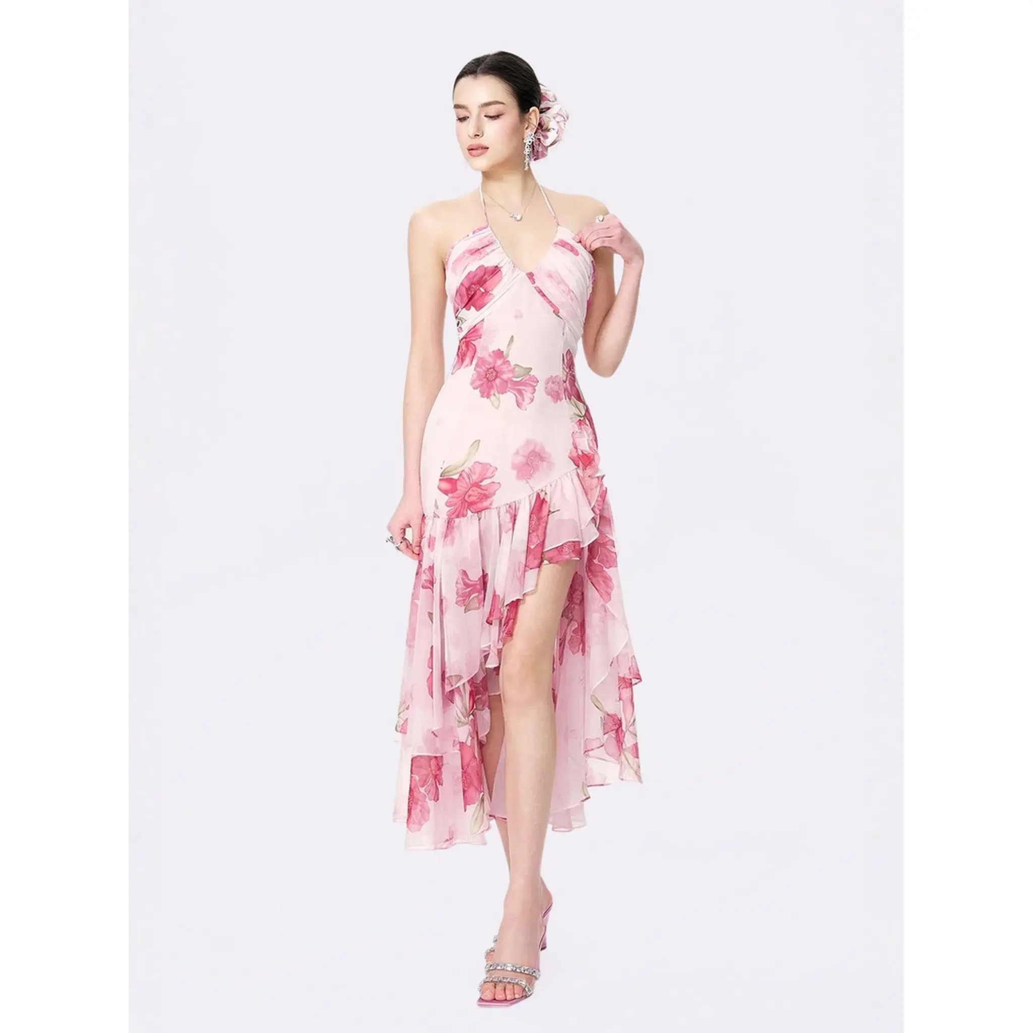 Vivienne Dress (Pink)