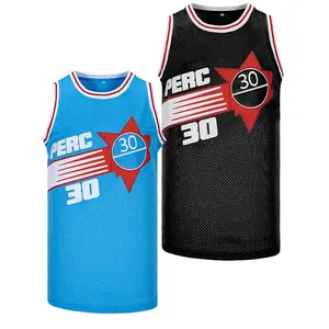 PERC30 Men's #30 Perc O'Cet Movie Stitched Basketball Jersey, Professional Sportswear Top, Jersey Top (Sizes S-XXL)