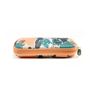 Blenders Tropical Case – Durable EVA Hard Shell, Oxford Fabric Exterior, Rubber Zipper Pull, Tropical Print, Built for Sunglasses & Everyday Protection Phone Pouch Phone Protective Cover