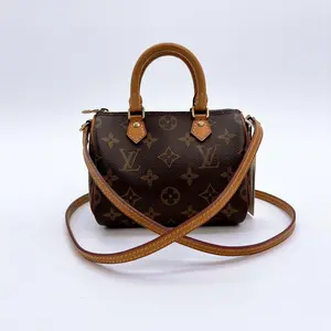 Pre-owned Louis Vuitton Monogram Nano Speedy