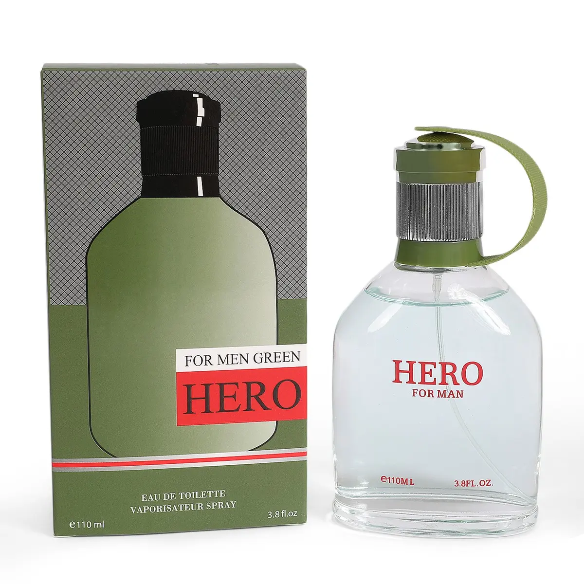 Hero for Men Green Eau De Toilette 110ml/3.8fl.oz. Fragrance Cologne for Men Hero for Men Green Eau De Toilette 110ml/3.8fl.oz. Fragrance Cologne for Men