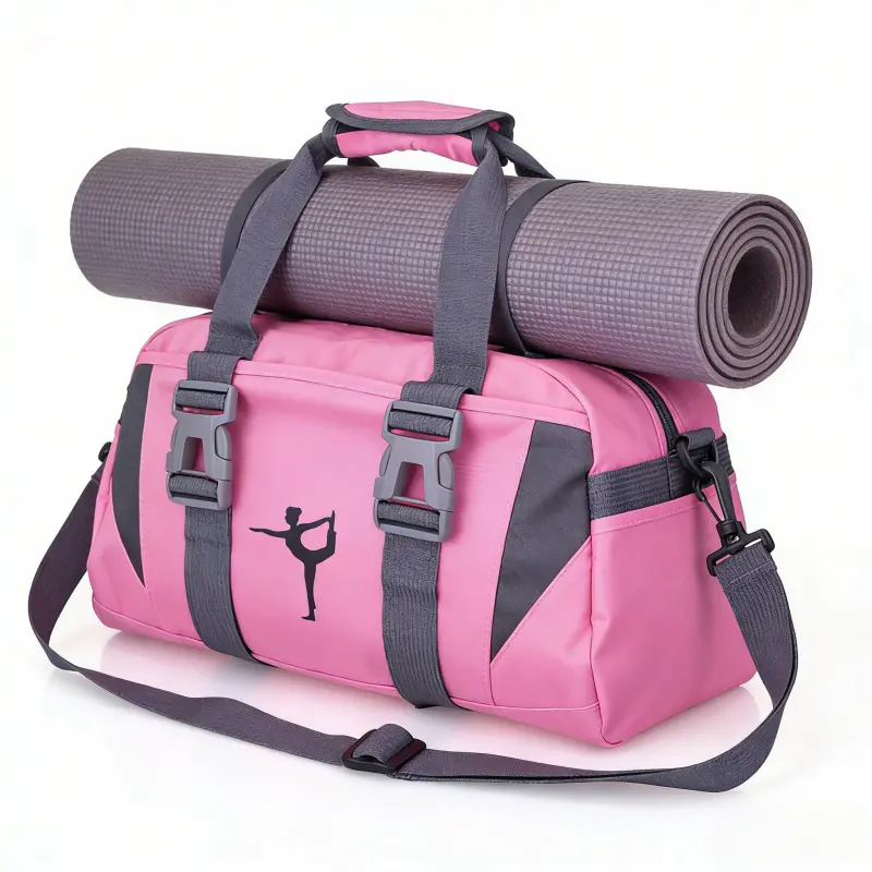 Large Capacity Yoga Gym Backpack, Sports Swimming Travel Bag, Portable Yoga Mat Carrier Outdoor Fitness Bag Running Bag