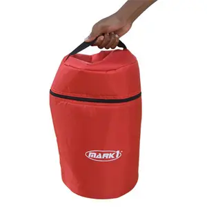 212 MAIN Mark 1 Megaphone Bag, Foam-Padded Nylon Storage Organizer with Heavy-Duty Zipper and Carrying Handle for Lacrosse, Outdoor Sports
