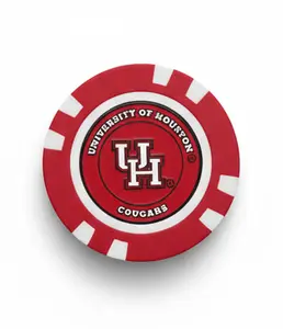 Officially Licensed University of Houston Poker Chip Ball Marker